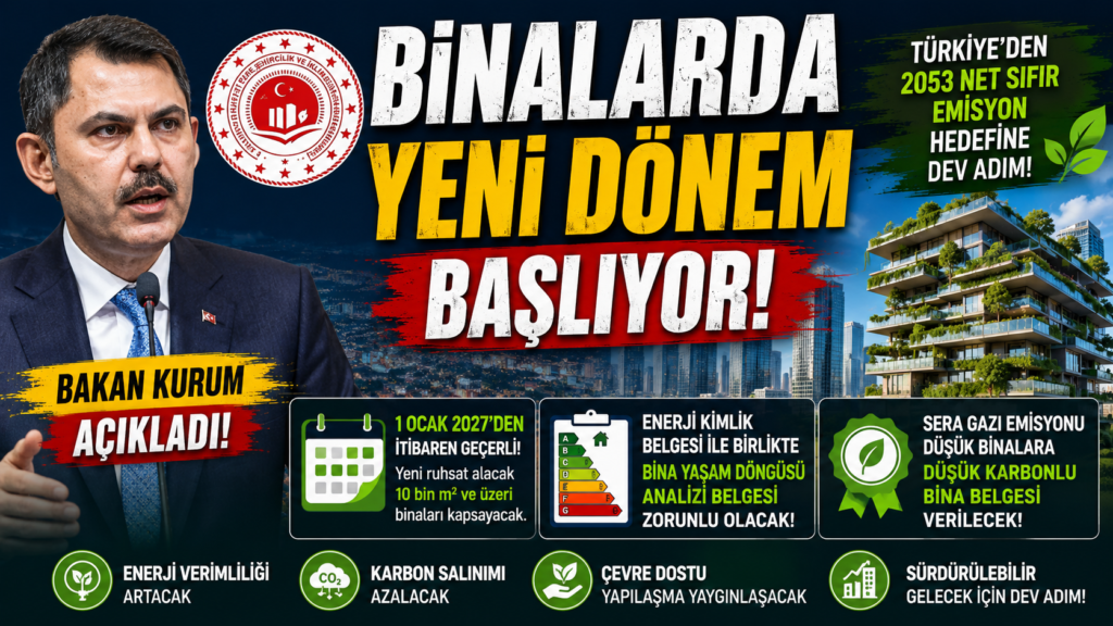 Binalarda Yeni Dönem Resmen Başlıyor
