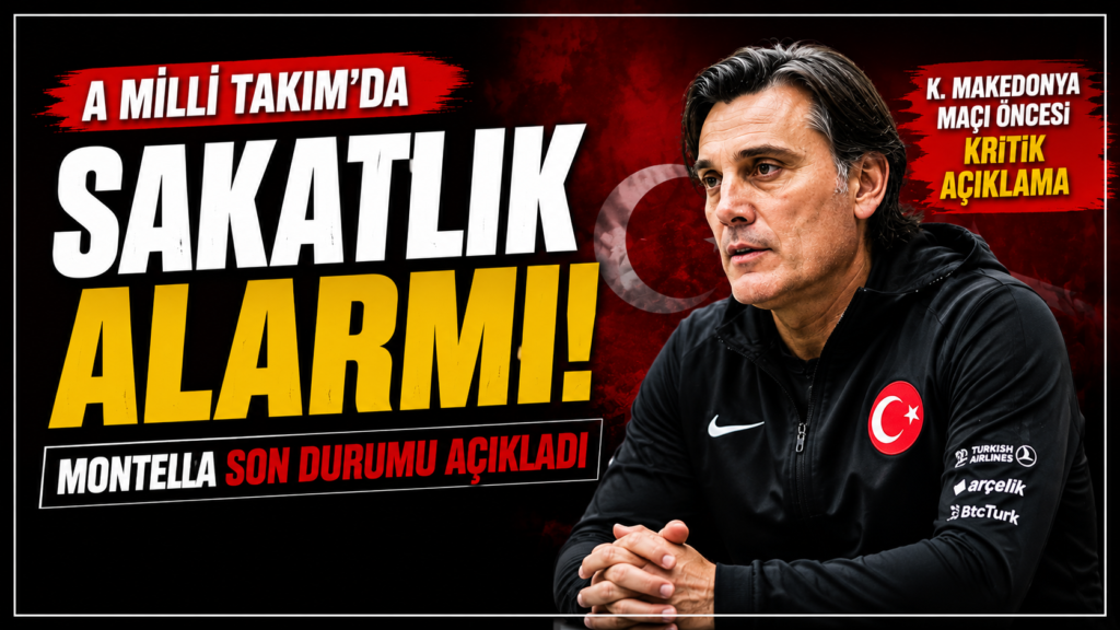 A Milli Takım’da Sakatlık Alarmı