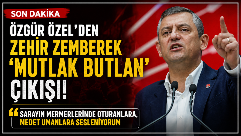 Özgür Özel’den  “Mutlak Butlan” Resti