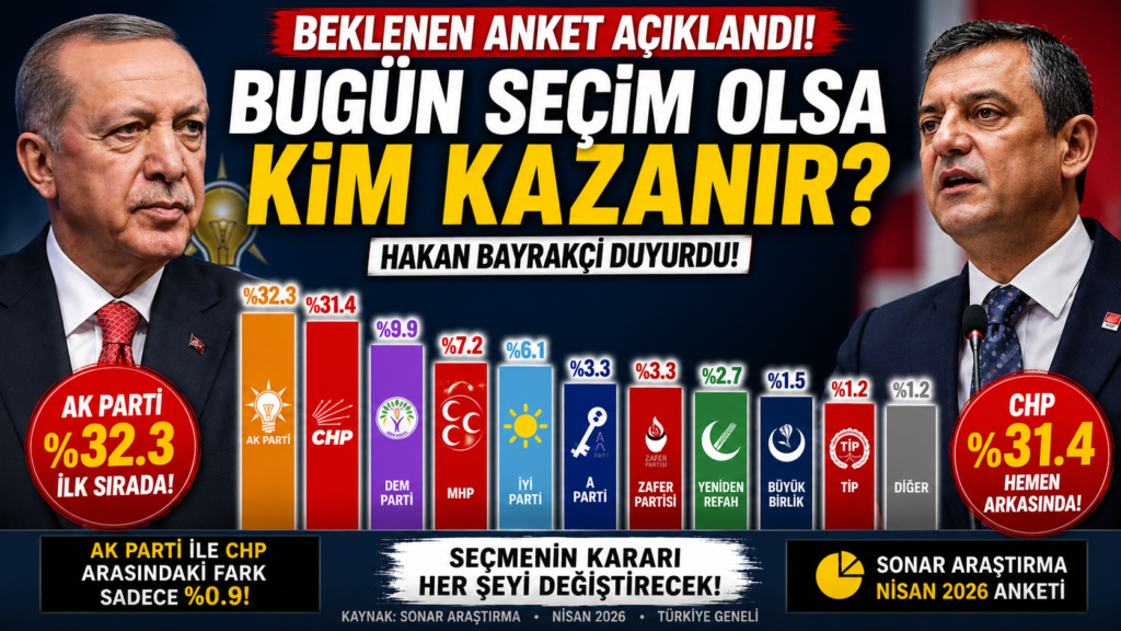 Bugün Seçim Olsa Kim Kazanır?