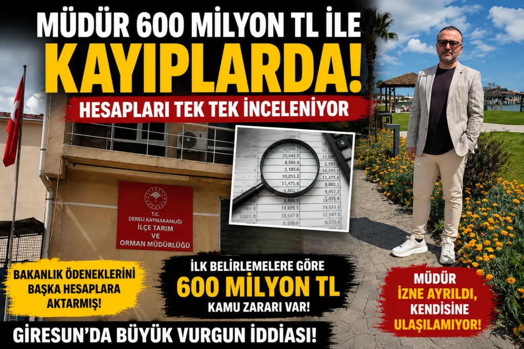 Tarım Müdürlüğü’nde Büyük Vurgun