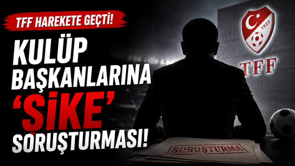 Kulüp Başkanlarına Şike Soruşturması