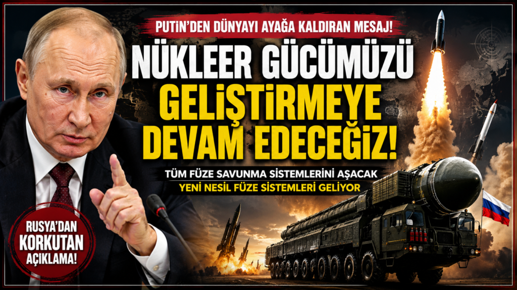 Putin: Nükleer Füzeler İçin Devam