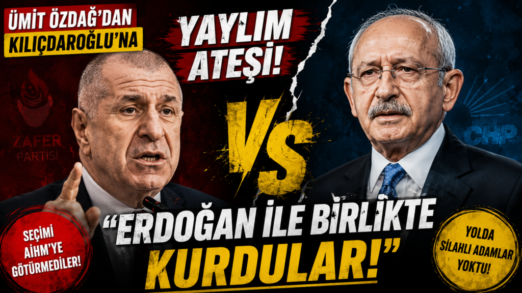 Özdağ: ‘Bu Rejimi Erdoğan ile Birlikte Kurdular