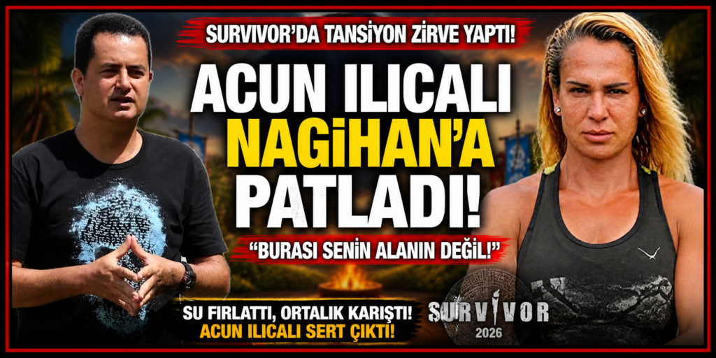Acun’dan Nagihan’a, Senin Söylediklerin Bize Sökmez