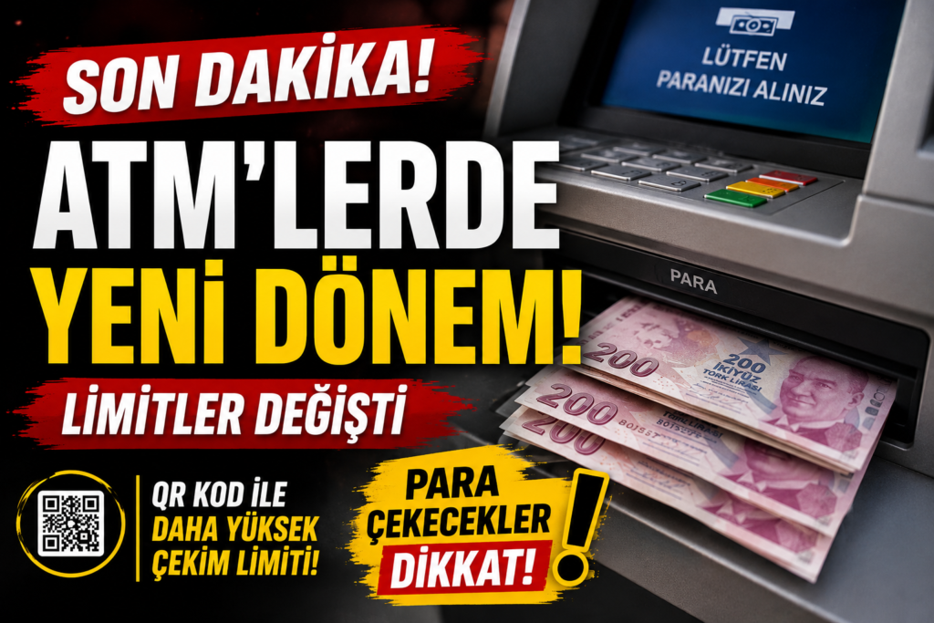 ATM’lerde  Limitler Yükseltildi