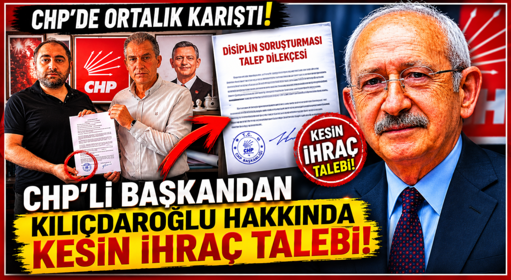 Kılıçdaroğlu İçin Kesin İhraç Başvurusu