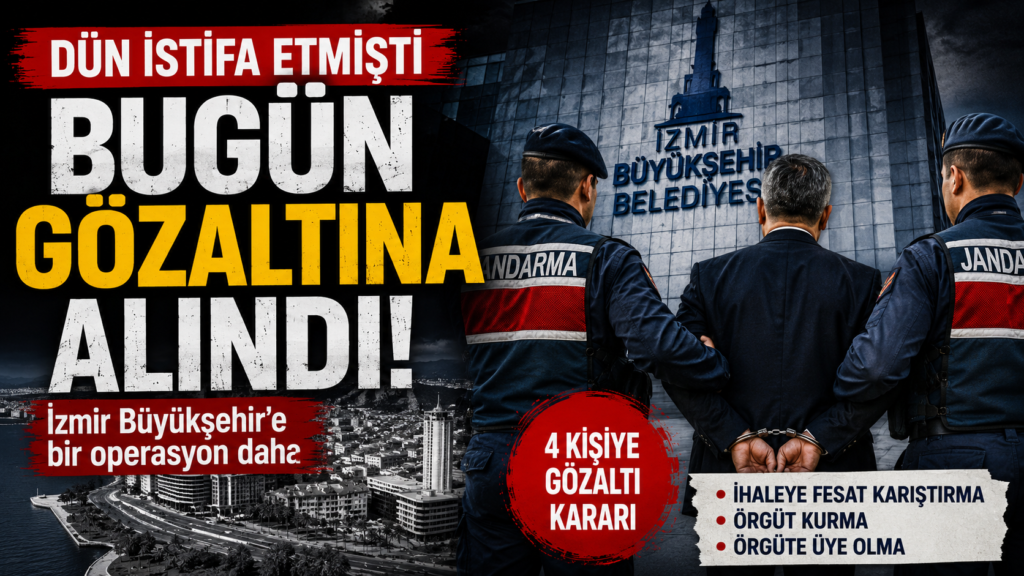 İzmir Büyükşehir’de Yeni Operasyon!