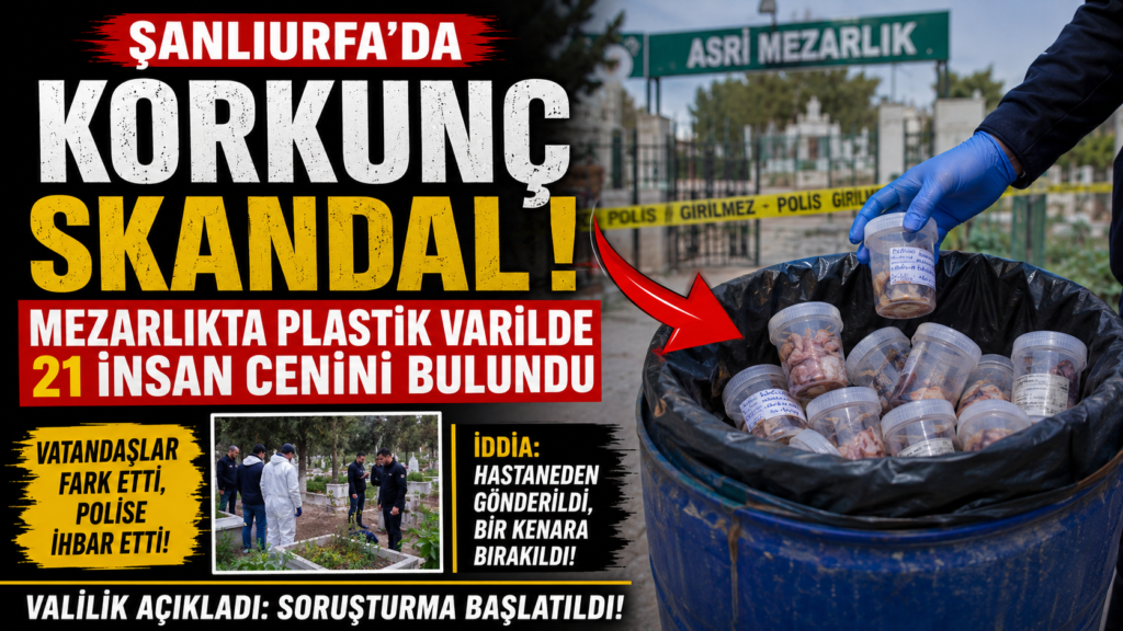 Mezarlıkta Kan Donduran Skandal! 21 Cenin Bulundu