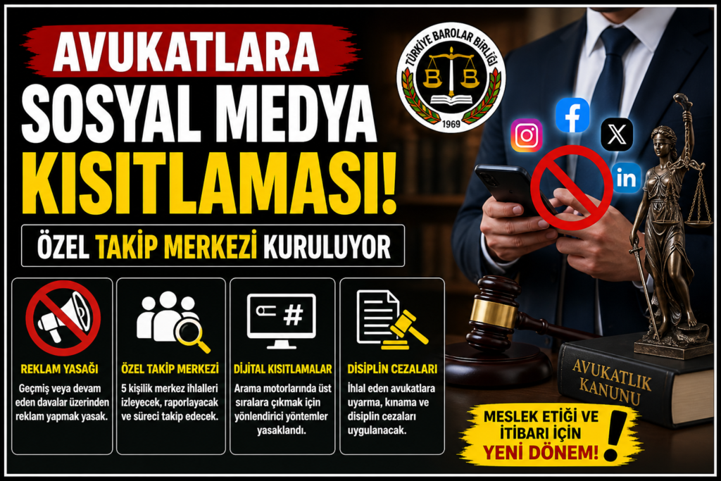 Avukatlara Sosyal Medya Şoku