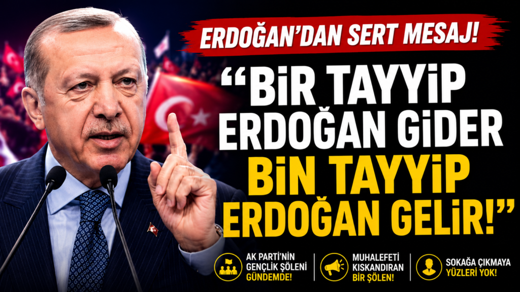 Erdoğan: “Bizi Kıskanıyorlar”