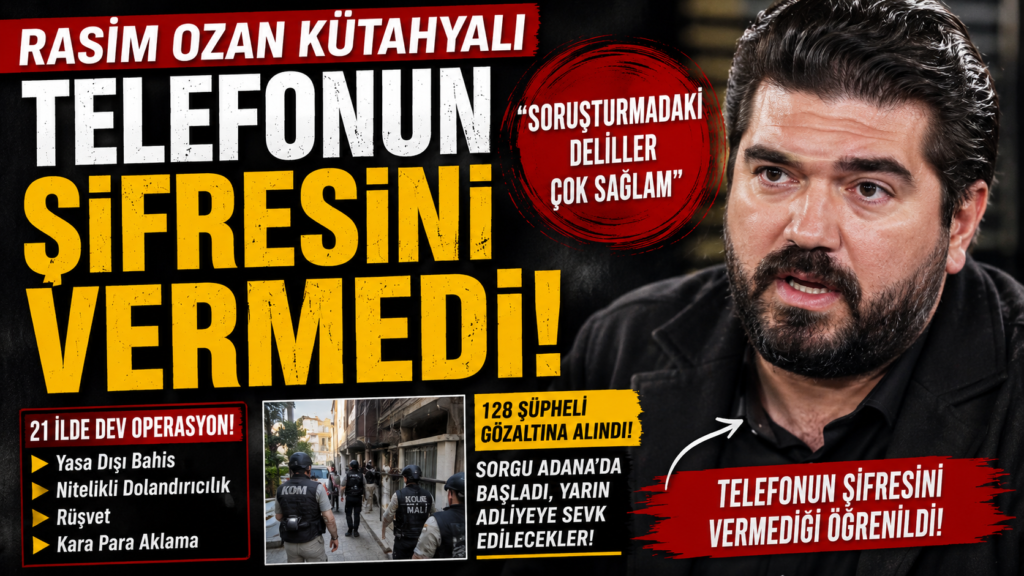 Telefon Şifresi Krizi! Rasim Ozan Gündemin Zirvesinde