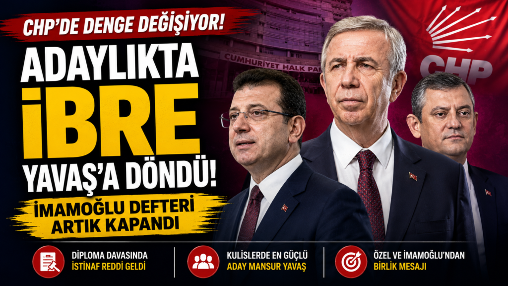 İmamoğlu’ndan Ümidi Kesti! Gözler Yavaş’ta