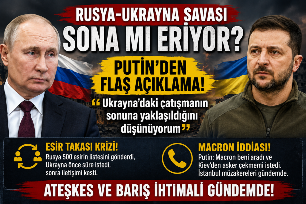 Rusya-UkraynaSavaşı Bitiyor mu?