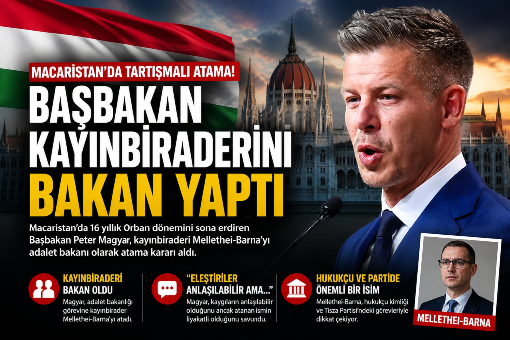 İlk İcraatı, Kayınbiraderini Adalet Bakanı Yaptı
