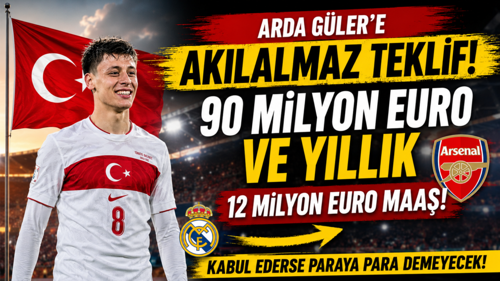 Arsenal’den Arda’ya Akılalmaz Teklif