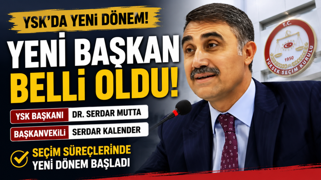 YSK’da  Dikkat Çeken Görev Değişimi