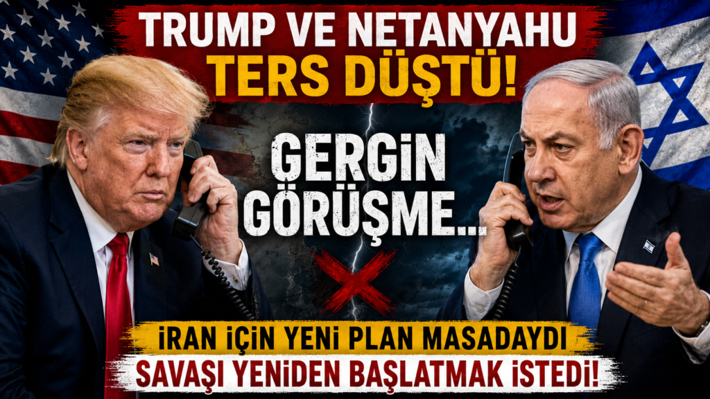 Trump Barış Dedi, Netanyahu Savaşı İstedi!