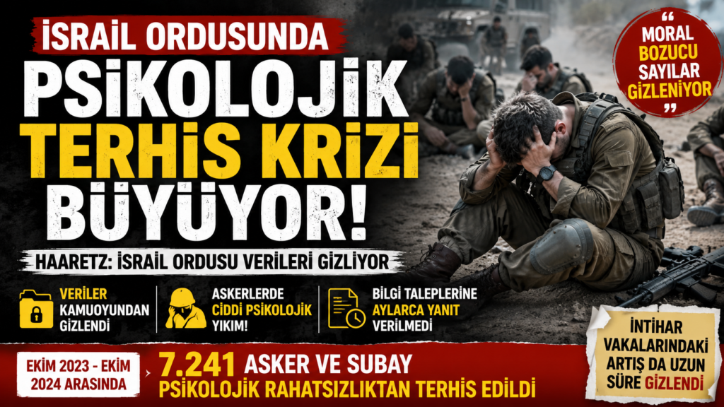 İsrail Ordusunda Kriz Büyüyor