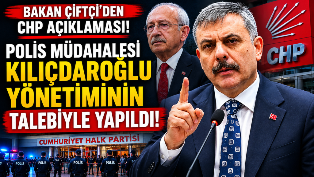 Bakan Çiftçi: Talep Kılıçdaroğlu Yönetiminden Geldi