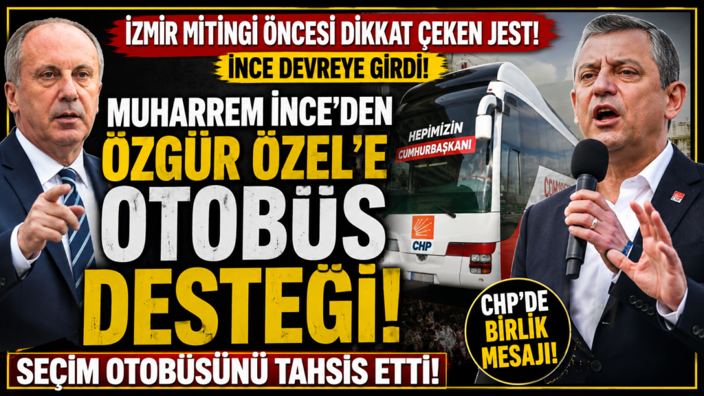 Muharrem İnce’den Özgür Özel’ e Destek