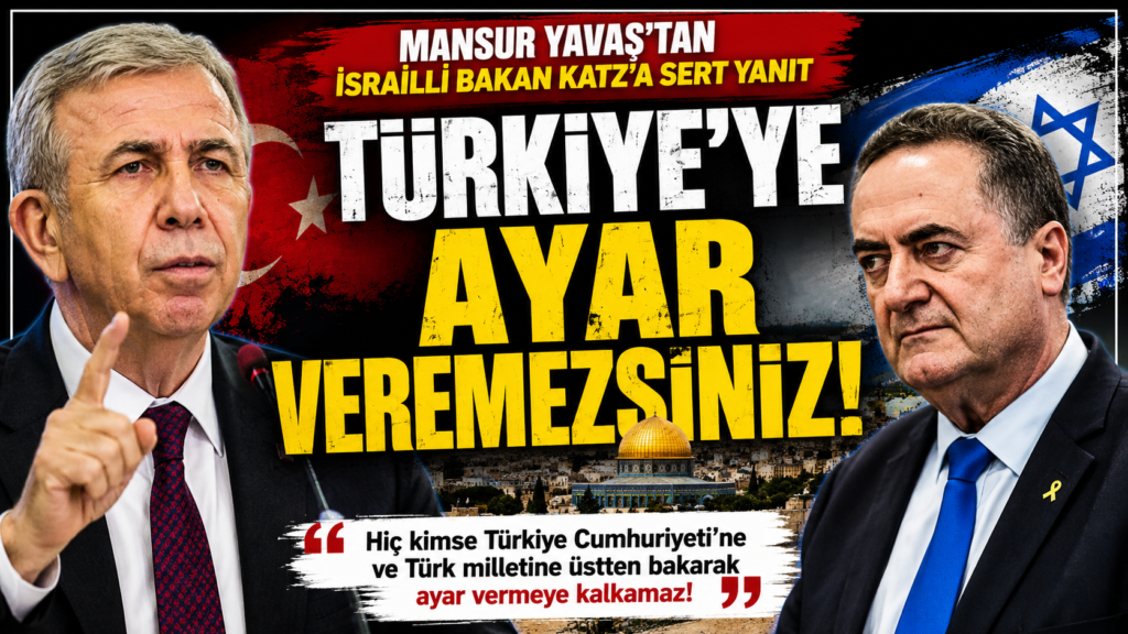 Mansur Yavaş: Türkiye’ye Ayar Veremezsiniz