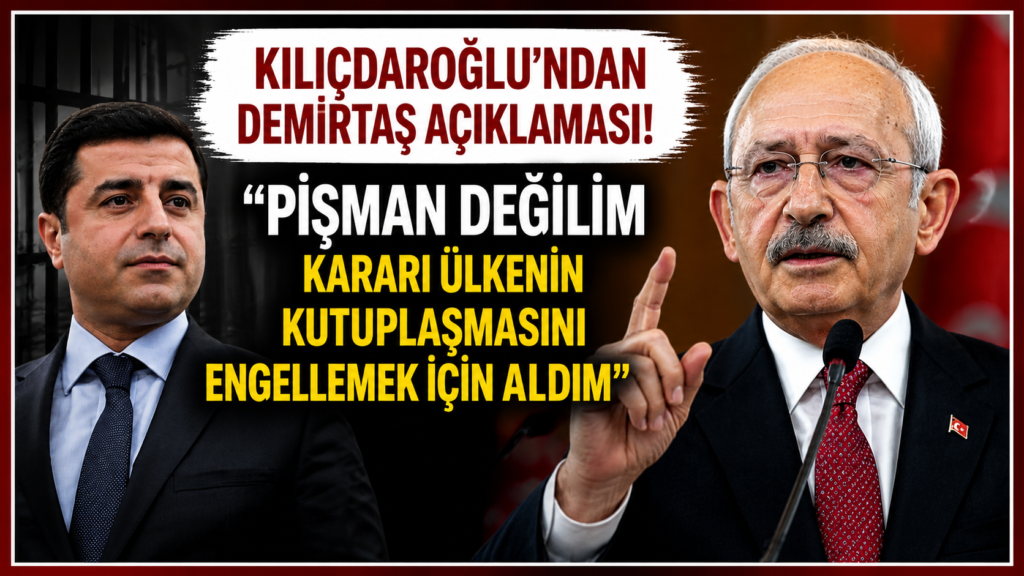 Kılıçdaroğlu : Ülkenin Kutuplaşmasını Önledim
