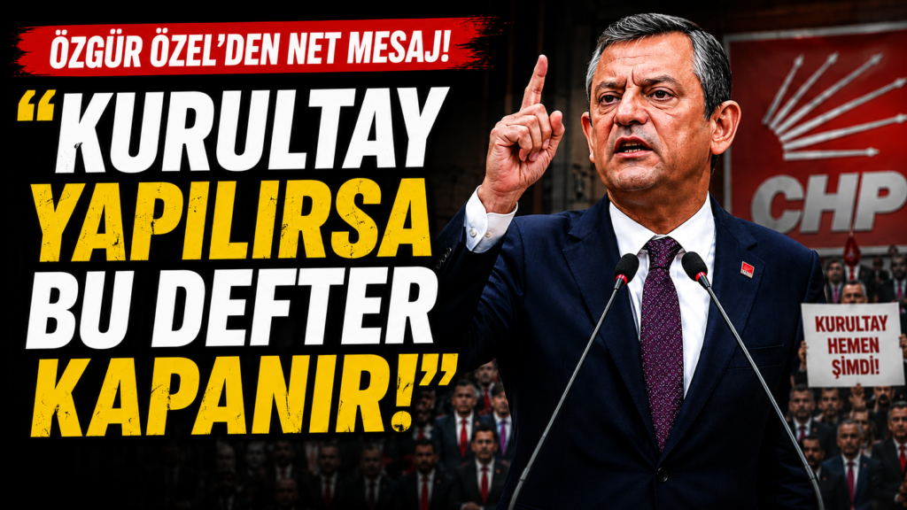 Özel: Kurultay Yapılırsa İktidara Yürünülür