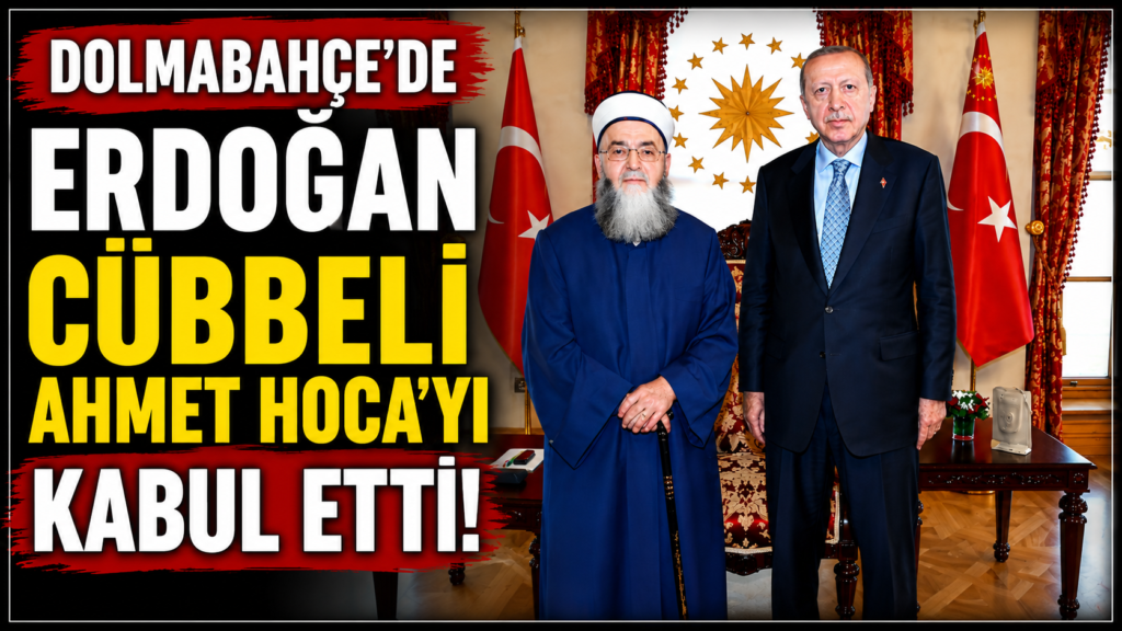 Dolmabahçe’de Dikkat Çeken Görüşme