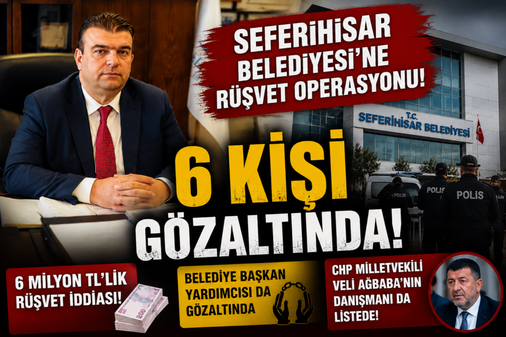 Seferihisar Belediyesine Operasyon