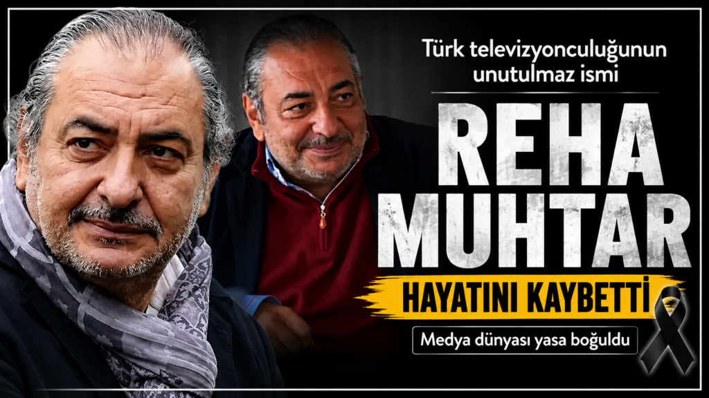 Reha Muhtar’dan Acı Haber! Usta Gazeteci Hayatını Kaybetti