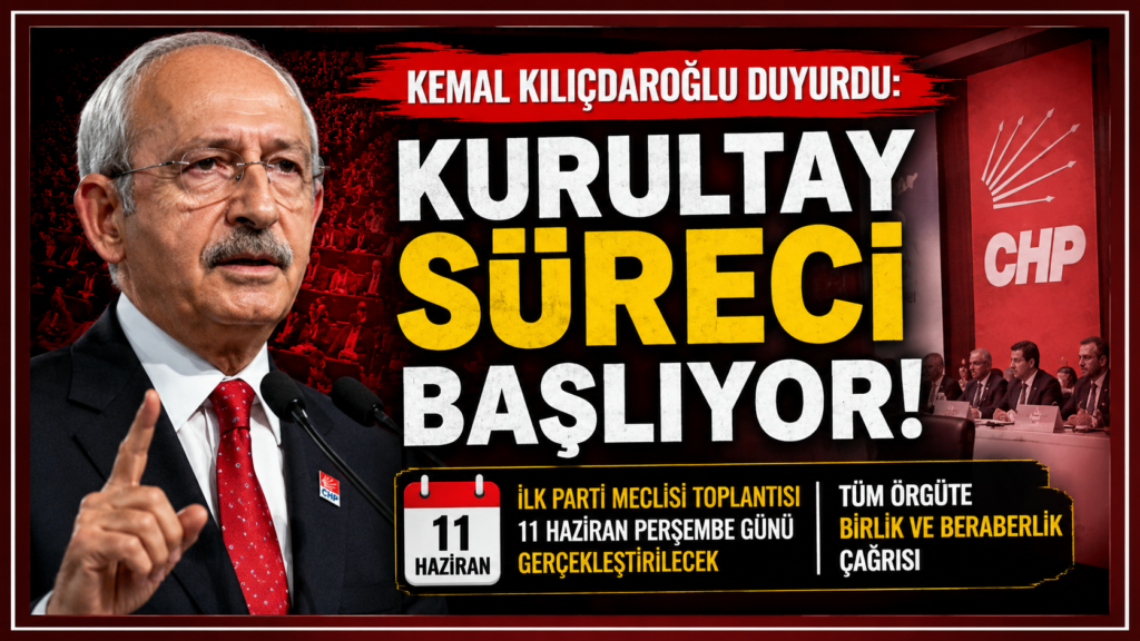 Kılıçdaroğlu Kurultay Sürecini Başlatıyor
