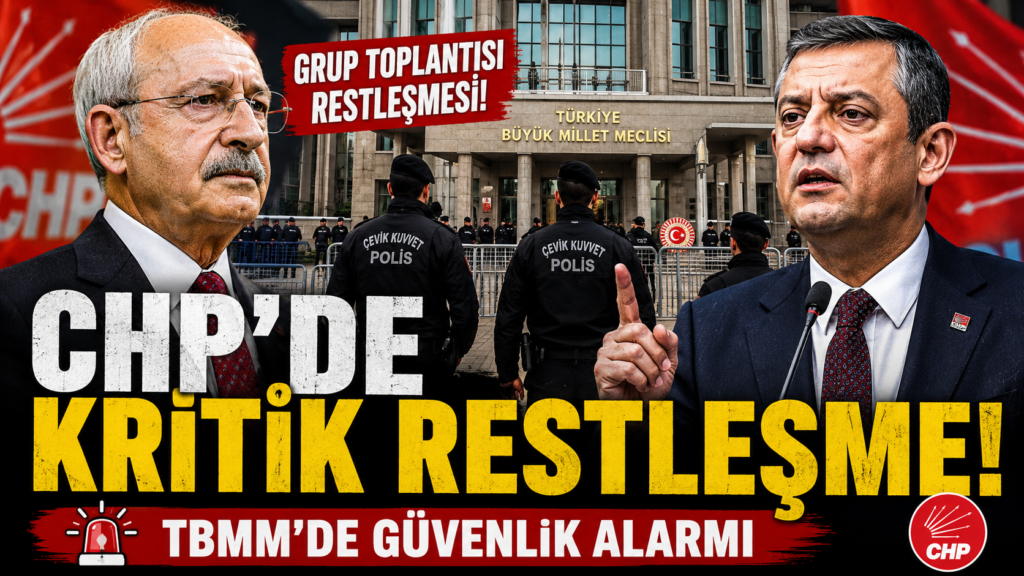 Mecliste Alarm Güvenlik Had Safhada