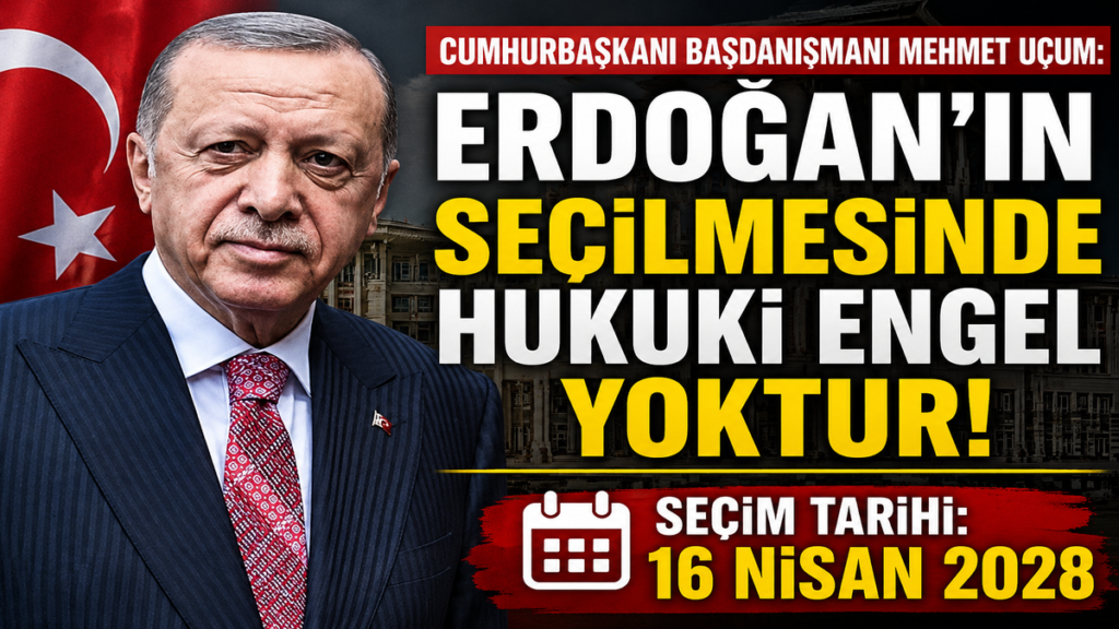 Erdoğanın Seçilmesinde Hukuki Engel Yok
