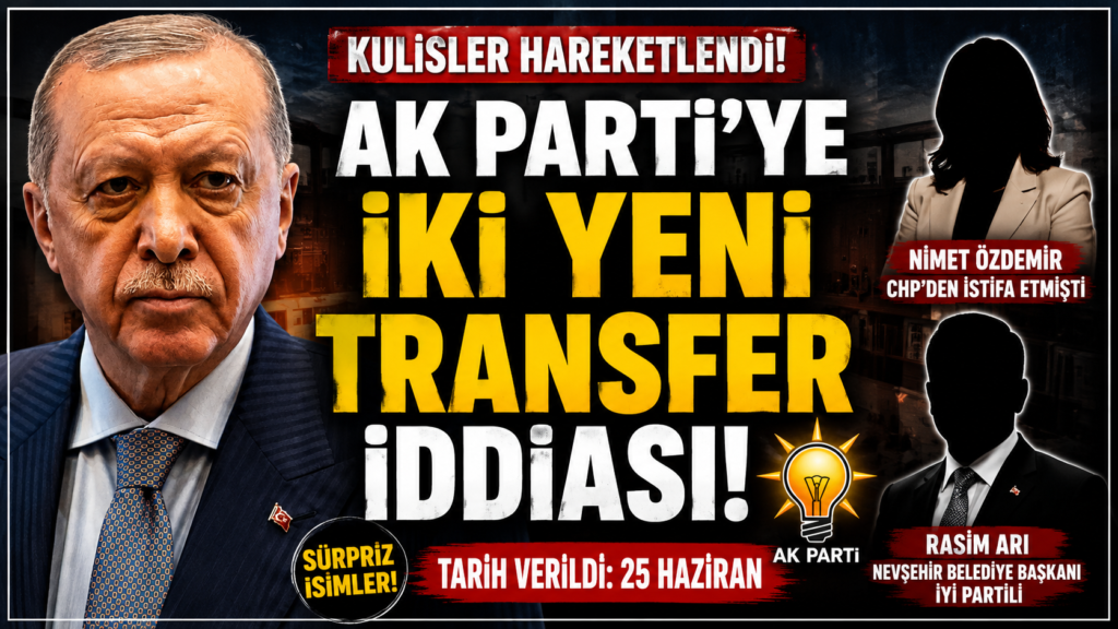 AK Parti’ye İki Yeni Vekil Transfer İddiası