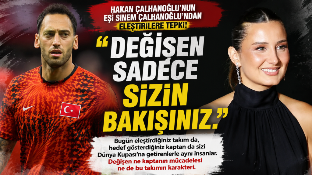 Sinem Çalhanoğlu’ndan Eleştirilere Yanıt