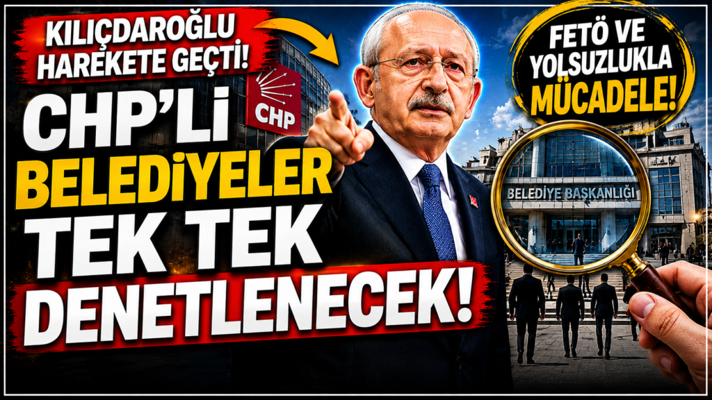 Kılıçdaroğlu: CHP’li Belediyeler Tek Tek İncelenecek