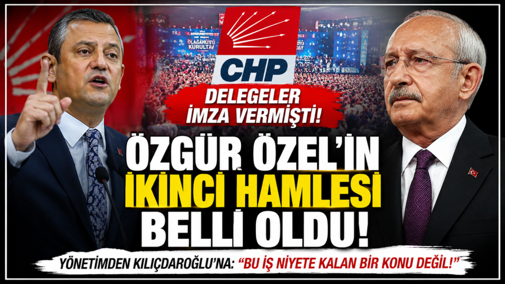 CHP’de Kurultay Resti: Yeterli İmza Var