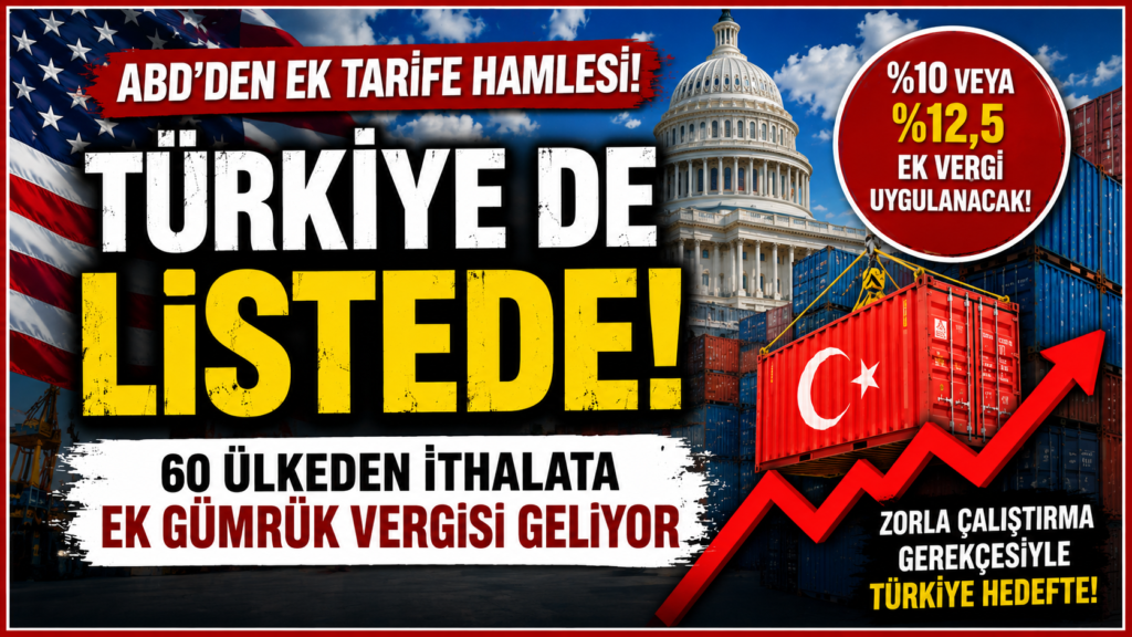 ABD’den Türkiye’ye Vergi Şoku