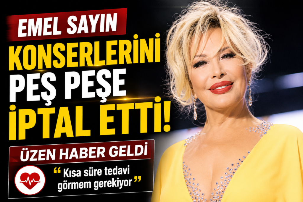 Emel Sayın’dan Üzen Haber