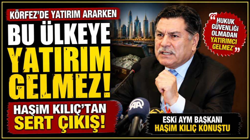 Eski AYM Başkanı : Bu Ülkeye Yatırım Gelmez