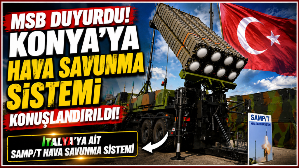 Konya’ya Füze Kalkanı Konuşlandırıldı