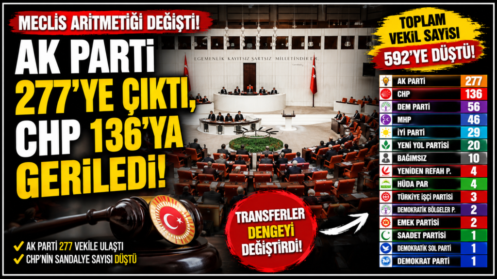 Mecliste Güç Dengesi Değişti