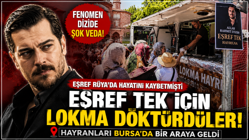 Eşref Tek İçin Lokma Döktüler