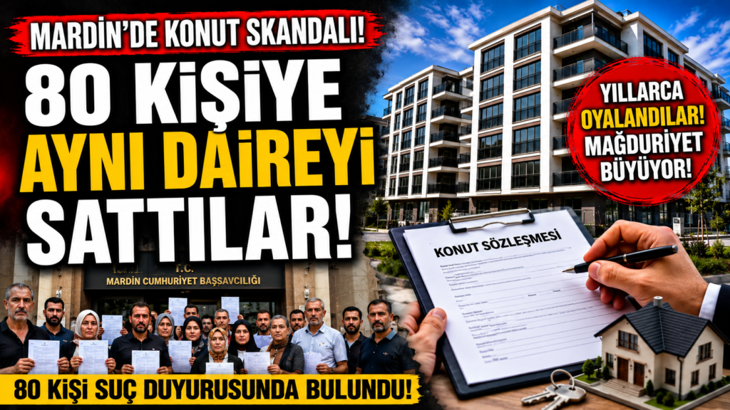 Aynı Daireyi 80 Kişiye Sattılar