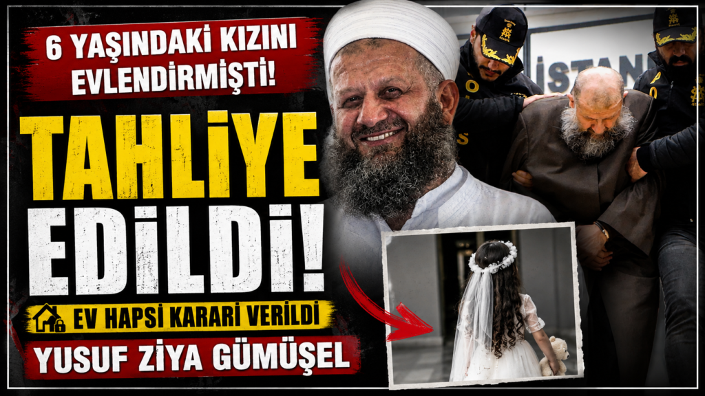 6 Yaşındaki Kızını Evlendirmişti! Tahliye Edildi