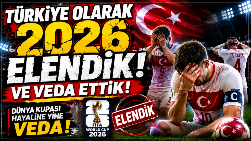 Mucize olmadı! Türkiye Dünya Kupası’na veda etti