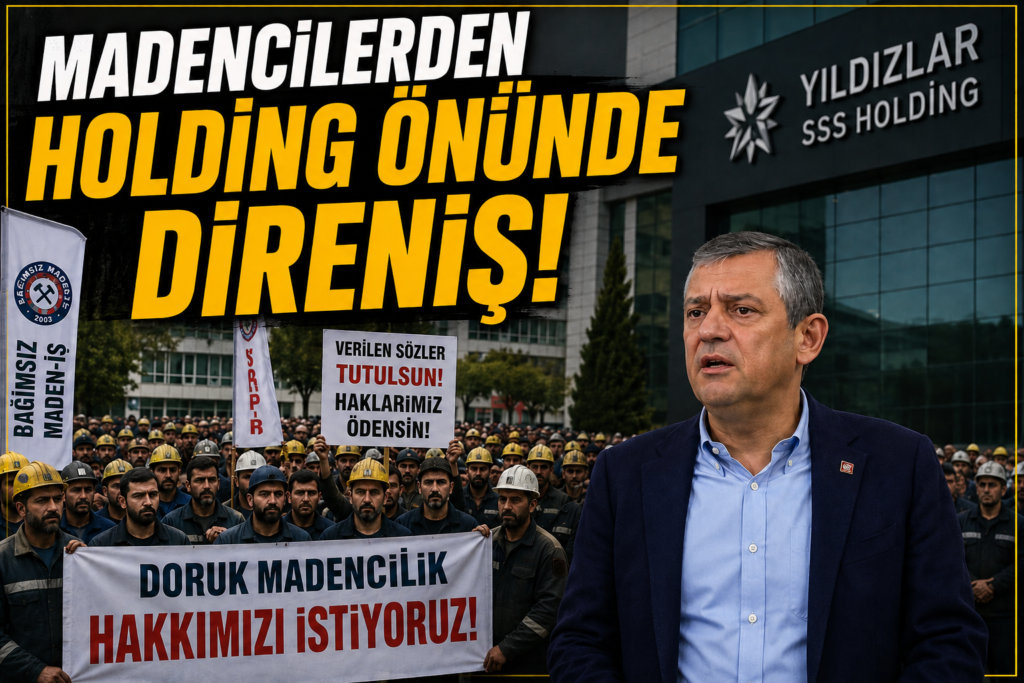 Özgür Özel’den Madencilere Destek