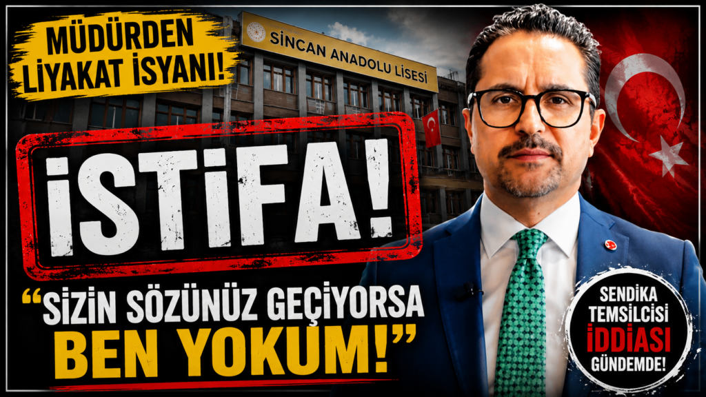 Müdürden Liyakat İstifası