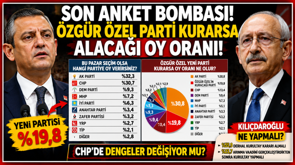 Özel Parti Kurarsa Ne Kadar Oy Alır